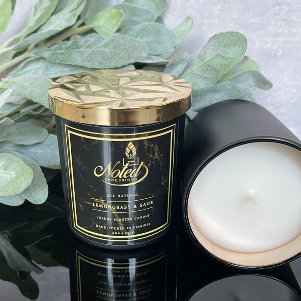 Sage & Lemongrass Botanical Gel Candle